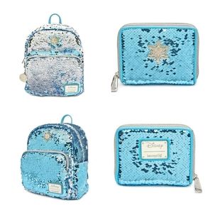 Loungefly Frozen mini backpack/wallet bundle